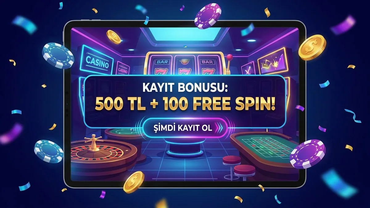 Bonusla kayıt ol